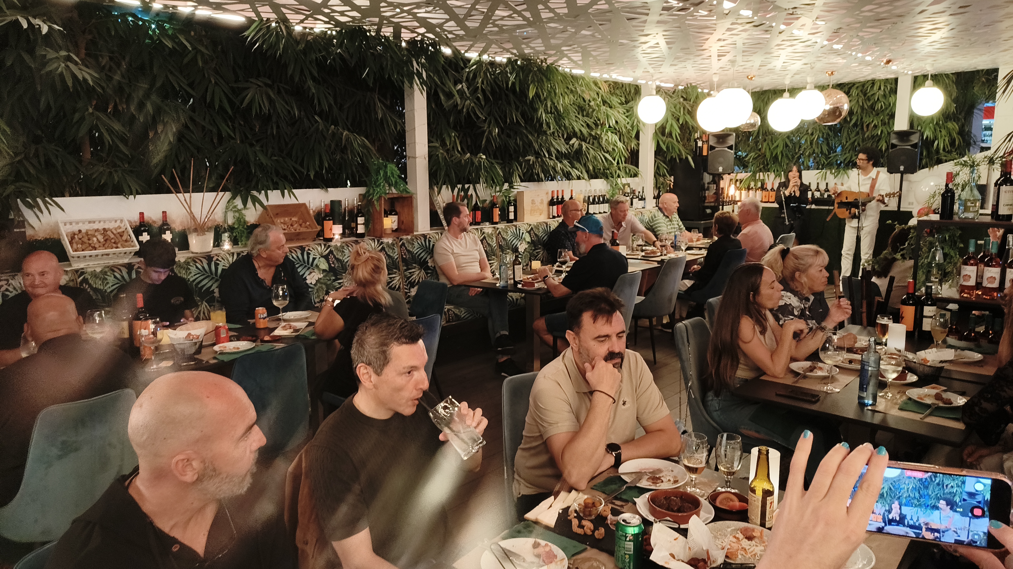 Terraza nocturna Grill CAPACO 1995 Playa del Inglés
